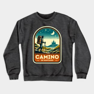 Buen Camino! El Camino de Santiago de Compostela - The Way of Saint James - Peregrino Pilgrim - Camino Frances Ingles Primitivo, Shirt, Hoodie, Mug, Tote, Sticker, Souvenir, etc Crewneck Sweatshirt